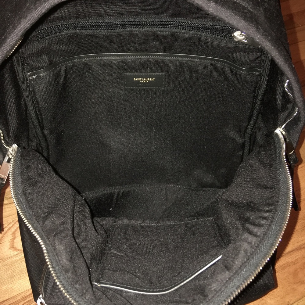 NWT! YSL Saint Laurent City Tiger Patch Backpack - Picture 6 of 8